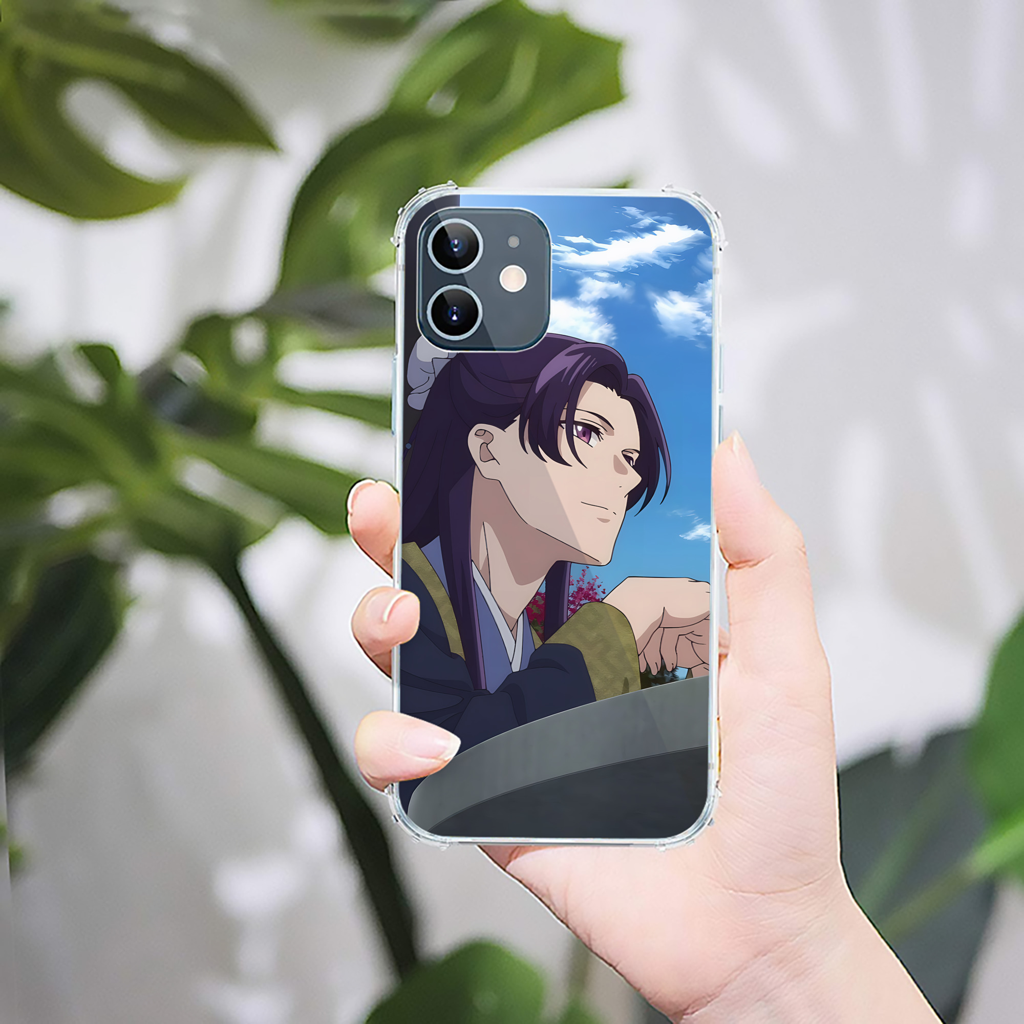 （画像用） 薬屋のひとりごと The Apothecary Diaries 【iPhone 12シリーズ対応】透明スマホケース（クリアソフトケース）